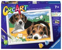 Ravensburger creart beagle puppies