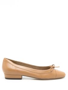 Sarah Chofakian ballerines Martina en cuir - Marron