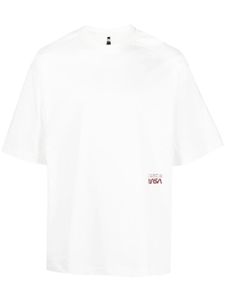 OAMC x Nasa t-shirt à imprimé graphique - Blanc