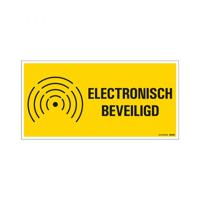 Bord Electronisch beveiligd - 150x300 mm.