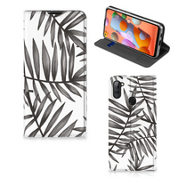 Samsung Galaxy M11 | A11 Smart Cover Leaves Grey - thumbnail
