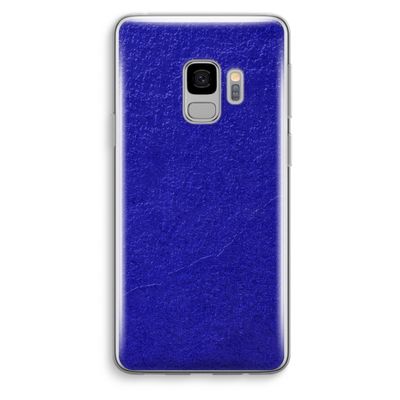 Majorelle Blue: Samsung Galaxy S9 Transparant Hoesje