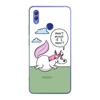 Unicorn: Honor Note 10 Transparant Hoesje