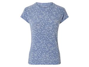 esmara Dames top (Blauw/wit, S (36/38))