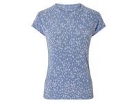 esmara Dames top (Blauw/wit, L (44/46))