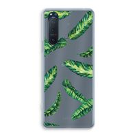 Lange bladeren: Sony Xperia 5 II Transparant Hoesje
