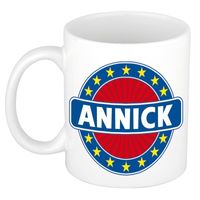 Annick naam koffie mok / beker 300 ml - thumbnail