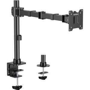 SpeaKa Professional SP-MM-211 Monitor-tafelbeugel 1-voudig 43,2 cm (17) - 124,5 cm (49) Zwart In hoogte verstelbaar, Kantelbaar en zwenkbaar, Draaibaar