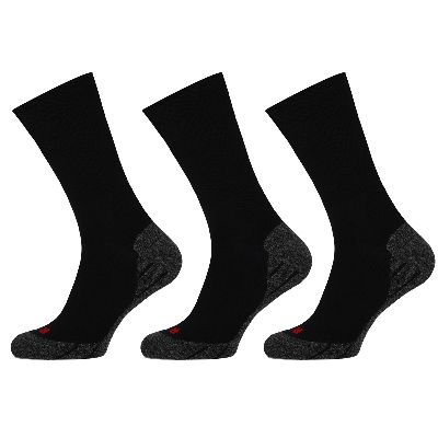 STAPP Wandelsokken Active Walking 3-pack Zwart-35/38