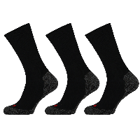 STAPP Wandelsokken Active Walking 3-pack Zwart-35/38
