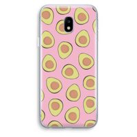 Dancing avocados: Samsung Galaxy J3 (2017) Transparant Hoesje