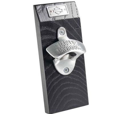 Harley-Davidson - Open Bar & Shield Muur Flesopener