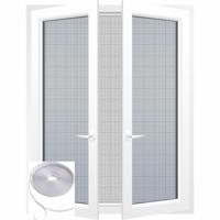 Luance Insecten-vliegen opzet hor - wit - raam - 170 x 180 cm