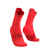 Compressport Pro racing socks v4.0 trail - ROOD - Unisex