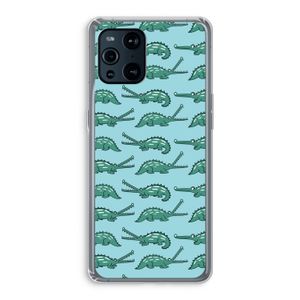 Kroko: Oppo Find X3 Transparant Hoesje