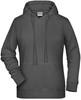 James & Nicholson JN8023 Ladies´ Hoody - /Graphite-(Solid) - XS