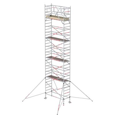 Altrex RS TOWER 31 PLUS rolsteiger | 10.20 m | 0.90 m | 2.45 m houten platform | Schoren - T315007