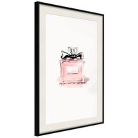Ingelijste Poster - Parfum Zwarte lijst met passe-partout - thumbnail