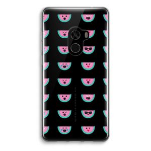 Smiley watermeloenprint: Xiaomi Mi Mix 2 Transparant Hoesje