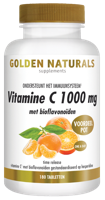 Golden Naturals Vitamine C 1000mg met bioflavonoïden Tabletten