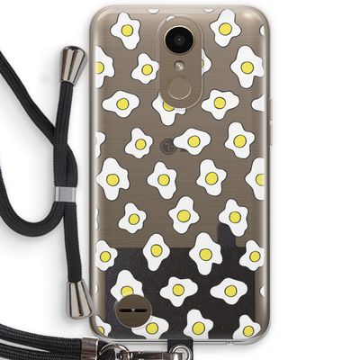 Spiegeleitjes: LG K10 (2017) Transparant Hoesje met koord