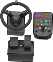 Logitech G G Heavy Equipment Bundle Farm Sim Controller Zwart USB Stuurwiel + pedalen Analoog/digitaal PC - thumbnail