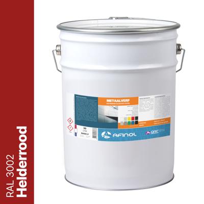 Afinol Metaalverf Helderrood (RAL 3002) 20 liter