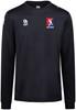 SC Doesburg Crossbar Shirt Lange Mouw Zwart - 152