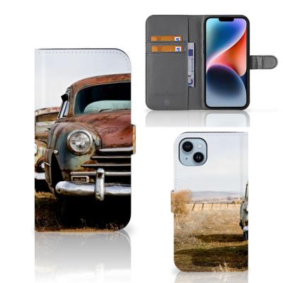 iPhone 15 Plus | Telefoonhoesje met foto | Vintage Auto
