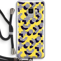 8-bit N°3: Samsung Galaxy S9 Transparant Hoesje met koord