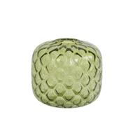 Vaas Carino glas olijf groen Vaas Carino glas olijf groen