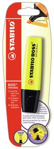 Markeerstift Stabilo Boss Original geel (op blister)