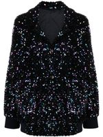 Blazé Milano veste bomber Aileen Chabo brodée de sequins - Noir