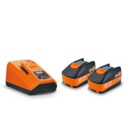 Fein Starterset 2x Accu 18V 6.0Ah + Snellader ALG 80 BC - 92604323010