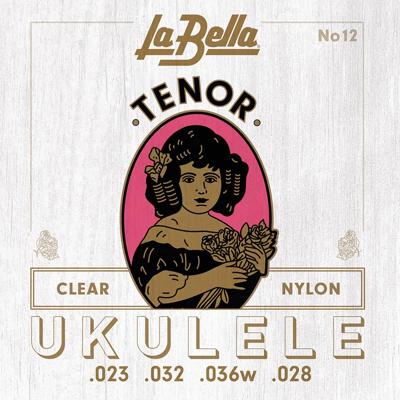 La Bella L-12 snarenset tenor ukelele