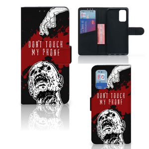 Samsung Galaxy A32 4G Portemonnee Hoesje Zombie Blood