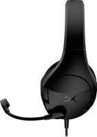 HyperX Cloud Stinger Core PS4 Headset Over Ear headset Gamen Kabel Zwart/blauw Volumeregeling, Microfoon uitschakelbaar (mute) - thumbnail
