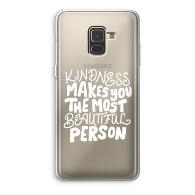 The prettiest: Samsung Galaxy A8 (2018) Transparant Hoesje