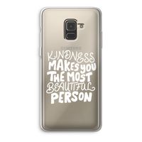 The prettiest: Samsung Galaxy A8 (2018) Transparant Hoesje