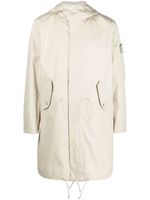 Stone Island manteau à patch Compass - Tons neutres