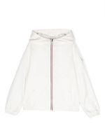 Moncler Enfant veste à bords contrastants - Blanc