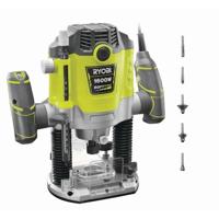 RYOBI RRT1600 - K - Router 1600 Watt + 5 frezen