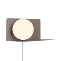 Nordlux Muurlamp met bolLilibeth bruin - 2312931018