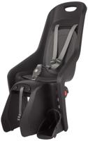 Kinderzitje achter Polisport Bubbly Maxi+ - zwart/donkergrijs - dragermontage (CFS)