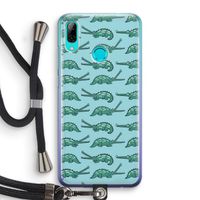 Kroko: Huawei P Smart (2019) Transparant Hoesje met koord