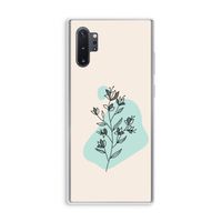 Violets are blue: Samsung Galaxy Note 10 Plus Transparant Hoesje