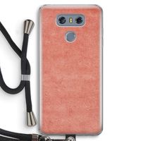 Marrakech Walls: LG G6 Transparant Hoesje met koord