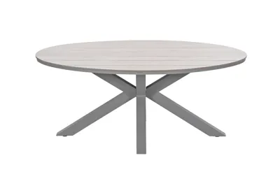 Edison tafel 180x115xH75 cm taupe/light teak