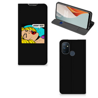 OnePlus Nord N100 Hippe Standcase Popart Oh Yes - thumbnail