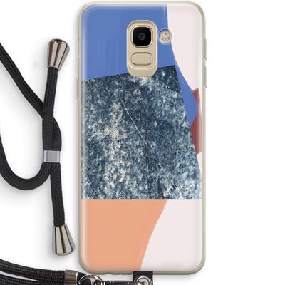 Billy: Samsung Galaxy J6 (2018) Transparant Hoesje met koord